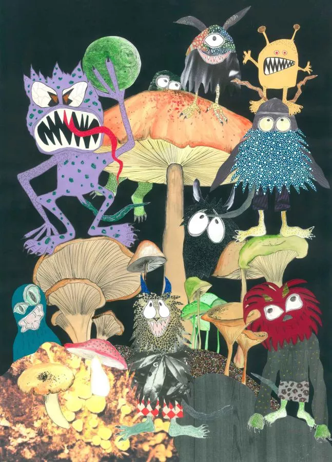 Poster Monsters | Kunstbaron